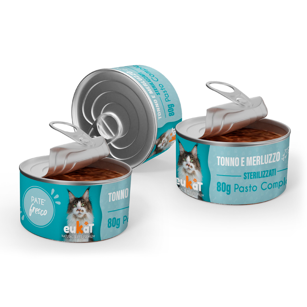 Tonno e Merluzzo - STERILIZZATI | 80g